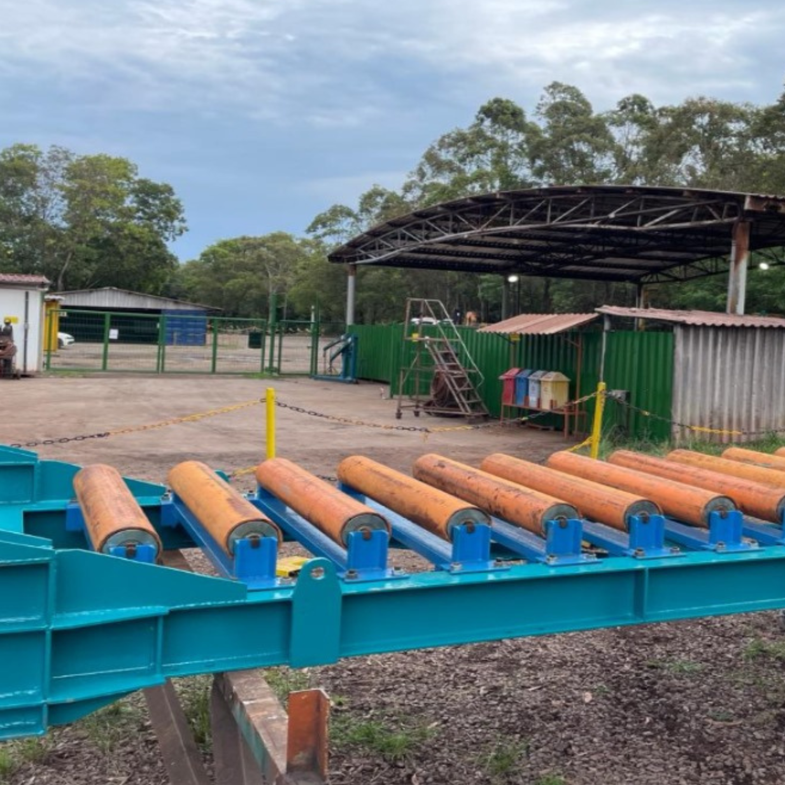 Fabricação, montagem e manutenção em transportadores