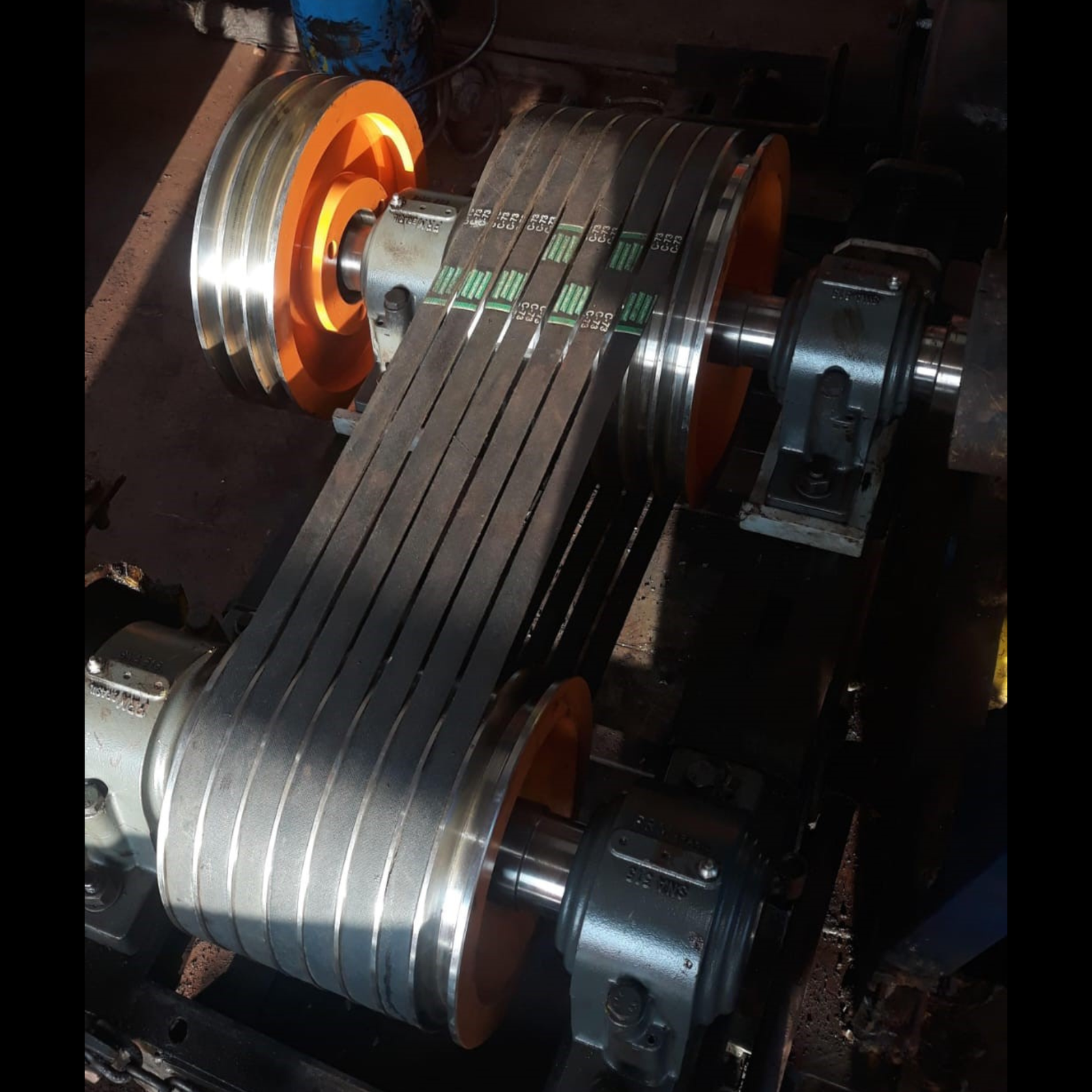 Montagem e ajuste de acionamentos